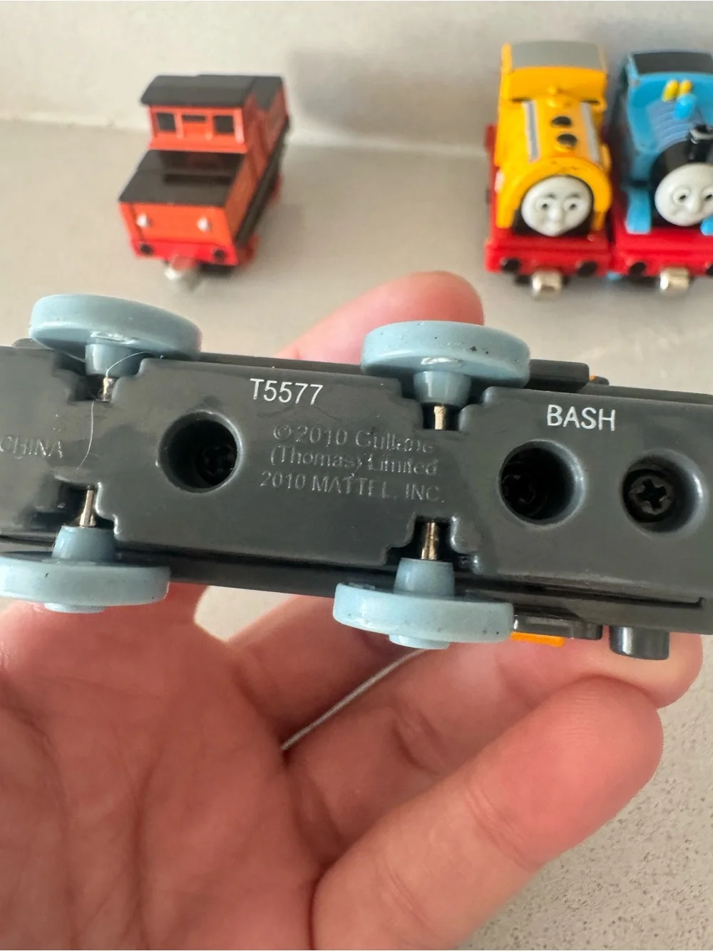 Thomas & Friends Take-n-Play Die-Cast Train Lot Thomas Bill Bash Stafford